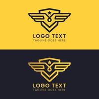 modelo de vetor de logotipo e vetor livre de símbolo