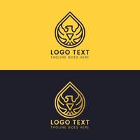 modelo de vetor de logotipo e vetor livre de símbolo