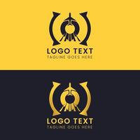 modelo de vetor de logotipo e vetor livre de símbolo