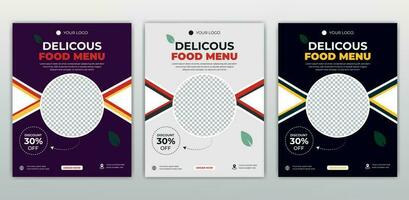 velozes Comida folheto Projeto modelo culinária, cafeteria e restaurante cardápio, Comida encomenda, lixo Comida. vetor ilustração para bandeira, poster, folheto, cobrir, cardápio, folheto