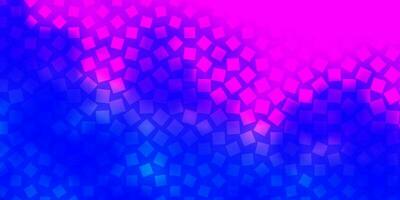 pano de fundo rosa claro, azul vector com retângulos.