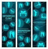 ortopedia, Reumatologia remédio vetor faixas