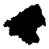 elbasan município mapa, administrativo subdivisões do Albânia. vetor ilustração.