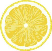 limão fatia vetor ilustrações, recorte caminho, isolado em uma branco fundo