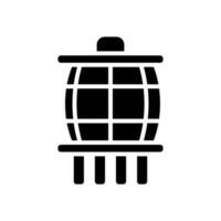 ícone de lanterna para seu site, celular, apresentação e design de logotipo. vetor