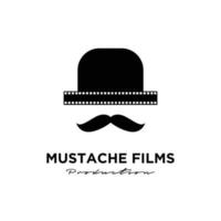 mister filme estúdio vídeo cinema produção de filmes logo design vector icon ilustração