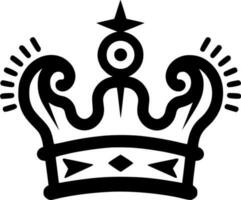 coroação - minimalista e plano logotipo - vetor ilustração