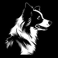 fronteira collie - Alto qualidade vetor logotipo - vetor ilustração ideal para camiseta gráfico