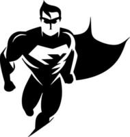 Super heroi - minimalista e plano logotipo - vetor ilustração