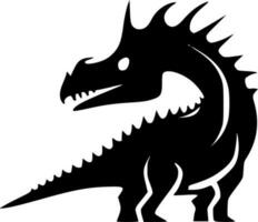 dinossauro - minimalista e plano logotipo - vetor ilustração