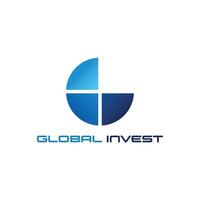investimento logotipo modelo, investimento negócios. financeiro conselheiros mercado gráficos logotipo abstrato vetor modelo projeto, global, investimentos