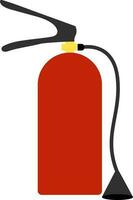 plano ilustração do fogo extintor ícone. vetor