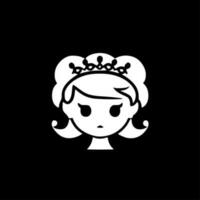Princesa - Alto qualidade vetor logotipo - vetor ilustração ideal para camiseta gráfico