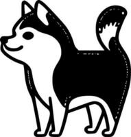 Shiba - Alto qualidade vetor logotipo - vetor ilustração ideal para camiseta gráfico