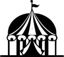 circo - minimalista e plano logotipo - vetor ilustração