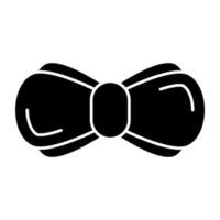 ícone de design moderno de gravata borboleta vetor