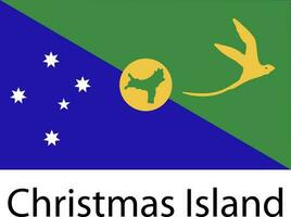 ícone da bandeira nacional ilha natal vetor