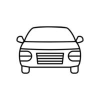 automóvel ícone vetor. carro ilustração placa coleção. veículo símbolo. auto logotipo. vetor