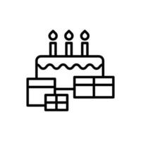 celebração ícone vetor. feriado ilustração placa. festa símbolo. evento logotipo. vetor