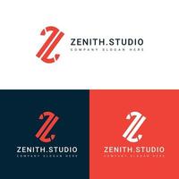 design do logotipo da letra z vetor