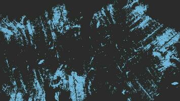 abstrato azul grunge textura dentro Preto fundo modelo vetor