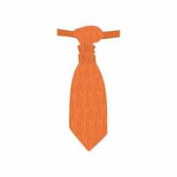 ícone de gravata masculina vetor