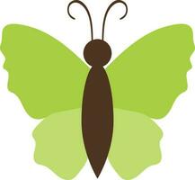 ilustração do borboleta ícone para agricultura. vetor