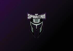 espartano logotipo esport equipe Projeto mascote vetor