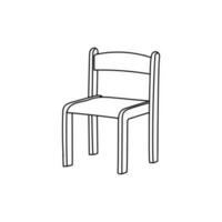 mobília cadeira, logotipo modelo cadeira vetor ilustração, mobília logotipo modelo.