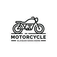 motocicleta logotipo Projeto vetor ilustração
