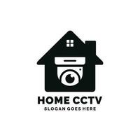 casa cctv logotipo Projeto vetor ilustração