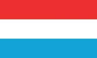 bandeira do luxembourg.nacional bandeira do Luxemburgo vetor