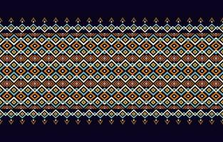 étnico abstrato ikat arte. desatado padronizar dentro tribal, folk bordado, e mexicano estilo. asteca geométrico arte enfeite imprimir. Projeto para tapete, papel de parede, roupas, invólucro, tecido, cobrir, têxtil. vetor