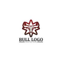 cabeça de búfalo de touro, vaca, vetor de design de logotipo de mascote animal para búfalo de chifre de esporte, animal, mamíferos, logotipo de cabeça, selvagem, matador