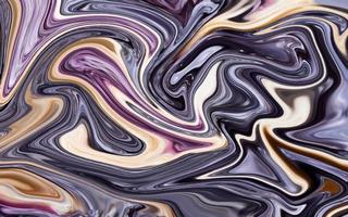 textura de mármore líquido luxo padrão de fundo acrílico roxo vetor
