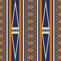 asteca colorida geométrico padronizar. asteca kilim colorida geométrico listras desatado padronizar. étnico geométrico padronizar usar para tecido, têxtil, casa decoração elementos, estofamento, invólucro, etc. vetor