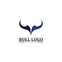 cabeça de búfalo de touro, vaca, vetor de design de logotipo de mascote animal para búfalo de chifre de esporte, animal, mamíferos, logotipo de cabeça, selvagem, matador