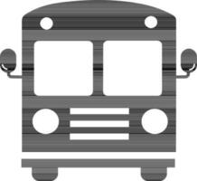 vetor ilustração do ônibus ícone.