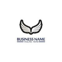 falcon logo template vector