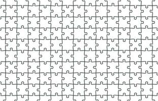 quebra-cabeças enigma desatado padronizar. quebra-cabeças azulejos, quebra-cabeças peças e enigma jogos textura vetor fundo ilustração