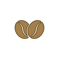 ícone de vetor de grãos de café
