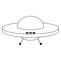 UFO espaço vetor ícone ilustração