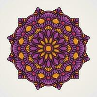 moderno ornamental mandala fundo decoração. adequado para hena tatuagens coloração livros. islamismo hindu budista Índia Paquistão chinês árabe vetor