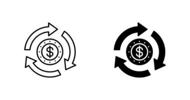 ícone de vetor de volume de negócios