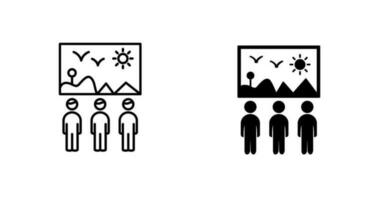 visualizando o ícone de vetor de pintura