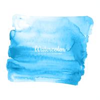 Fundo azul aquarela para design de texturas vetor