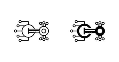 ícone de vetor de criptografia