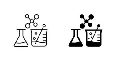 ícone de vetor de química