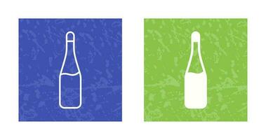 ícone de vetor de garrafa de champanhe