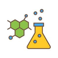 ícone de vetor de química